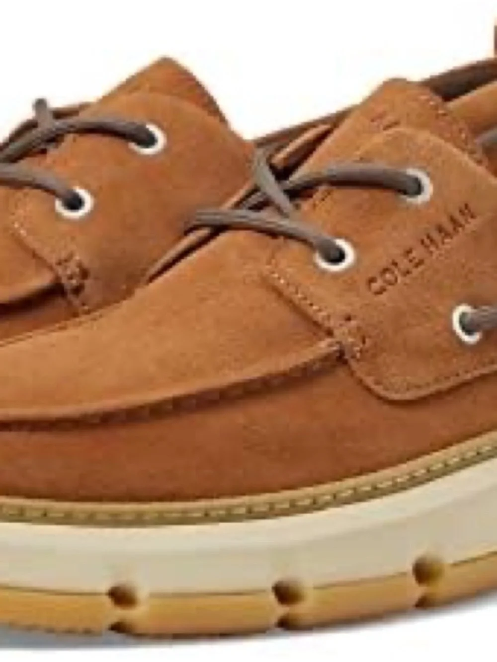Cole Haan Men's 4.ZERØGRAND Regatta Boat Shoe Size 11 brown fisherman nautical